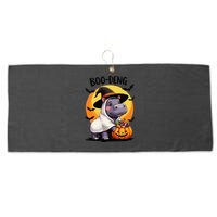 Moo Deng Halloween Boo Deng Costume Moodeng Hippo Large Microfiber Waffle Golf Towel