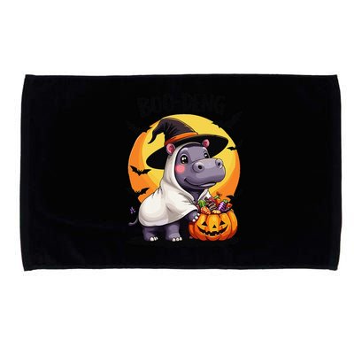 Moo Deng Halloween Boo Deng Costume Moodeng Hippo Microfiber Hand Towel