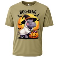 Moo Deng Halloween Boo Deng Costume Moodeng Hippo Performance Shirt