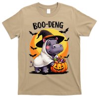 Moo Deng Halloween Boo Deng Costume Moodeng Hippo T-Shirt