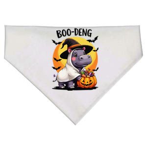 Moo Deng Halloween Boo Deng Costume Moodeng Hippo USA-Made Doggie Bandana