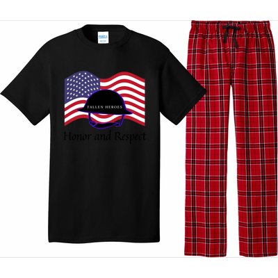 Memorial Day Honor And Respect Our Fallen Heroes Great Gift Pajama Set