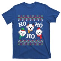 Morkie Dog Ho Ho Ho Merry Christmas Day Dad Mom Ugly Sweat Cool Gift T-Shirt