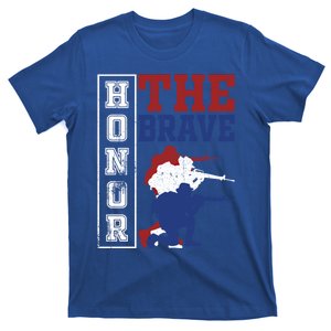 Memorial Day Honor The Brave Military Veterans Gift T-Shirt