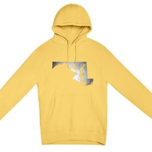 Maryland Duck Hunting Gift Premium Pullover Hoodie