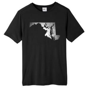 Maryland Duck Hunting Gift Tall Fusion ChromaSoft Performance T-Shirt