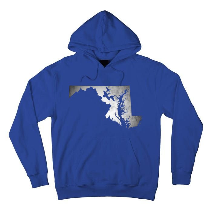 Maryland Duck Hunting Gift Tall Hoodie