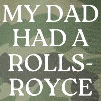 My Dad Had A Rolls Royce Legacy Tie Dye Trucker Hat