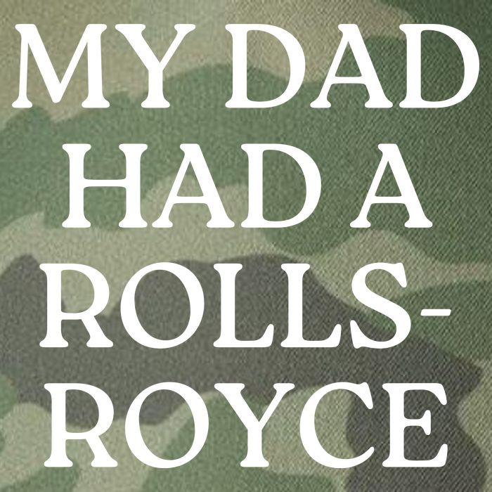 My Dad Had A Rolls Royce Legacy Tie Dye Trucker Hat
