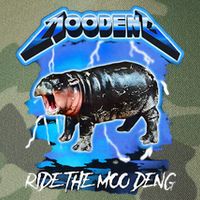 Moo Deng Hippo Ride The Moo Deng Legacy Tie Dye Trucker Hat