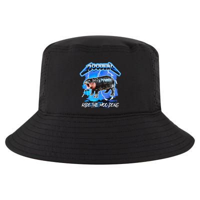 Moo Deng Hippo Ride The Moo Deng Cool Comfort Performance Bucket Hat