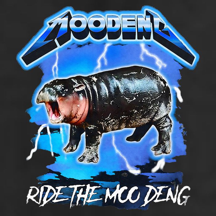 Moo Deng Hippo Ride The Moo Deng Cool Comfort Performance Bucket Hat