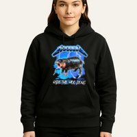 Moo Deng Hippo Ride The Moo Deng Hoodie