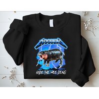 Moo Deng Hippo Ride The Moo Deng Sweatshirt