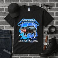 Moo Deng Hippo Ride The Moo Deng Tall T-Shirt