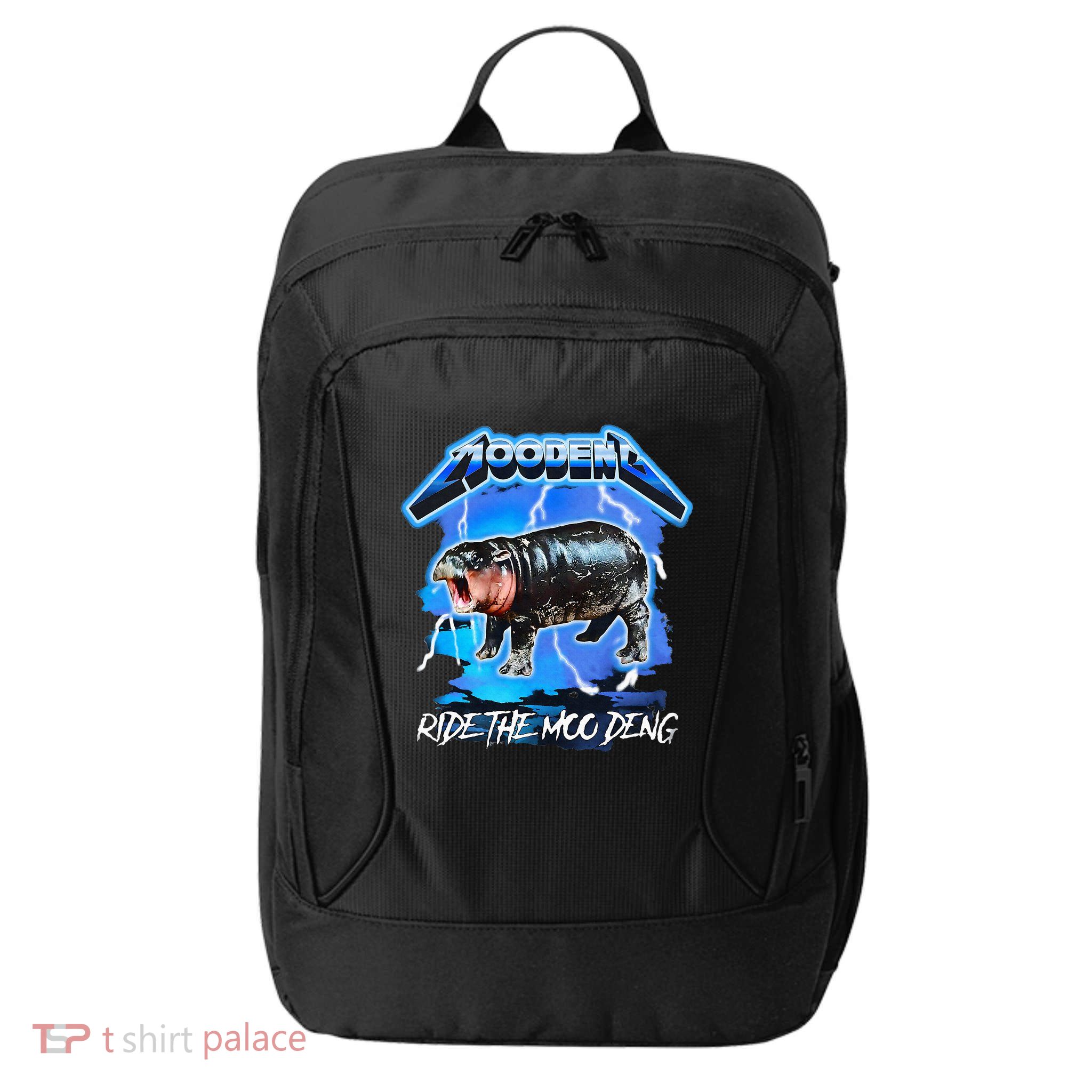 Moo Deng Hippo Ride The Moo Deng City Backpack