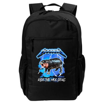 Moo Deng Hippo Ride The Moo Deng Backpack
