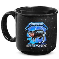 Moo Deng Hippo Ride The Moo Deng 15oz Campfire Ceramic Mug
