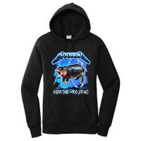 Moo Deng Hippo Ride The Moo Deng Women's Pullover Hoodie
