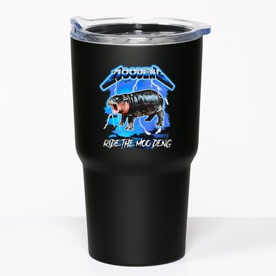 Moo Deng Hippo Ride The Moo Deng Tumbler