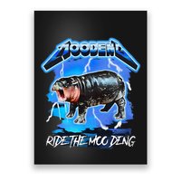 Moo Deng Hippo Ride The Moo Deng Poster