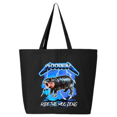 Moo Deng Hippo Ride The Moo Deng 25L Jumbo Tote