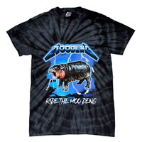 Moo Deng Hippo Ride The Moo Deng Tie-Dye T-Shirt