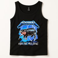 Moo Deng Hippo Ride The Moo Deng Tank Top