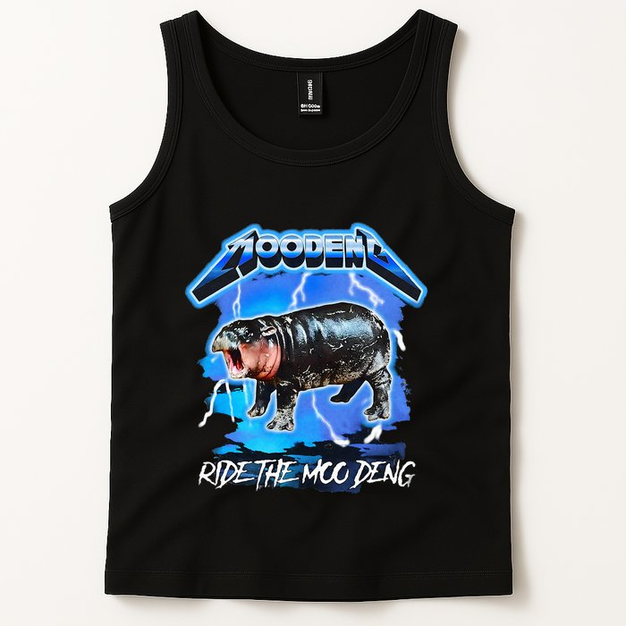 Moo Deng Hippo Ride The Moo Deng Tank Top