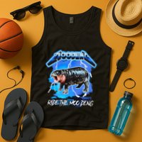 Moo Deng Hippo Ride The Moo Deng Tank Top