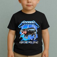 Moo Deng Hippo Ride The Moo Deng Toddler T-Shirt