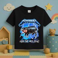 Moo Deng Hippo Ride The Moo Deng Toddler T-Shirt