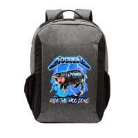 Moo Deng Hippo Ride The Moo Deng Vector Backpack