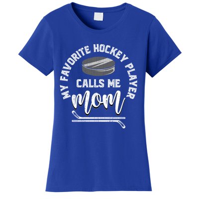 Mothers Day Hockey Fan Hockey Player Mom Sport Hockey Gift Women's T-Shirt