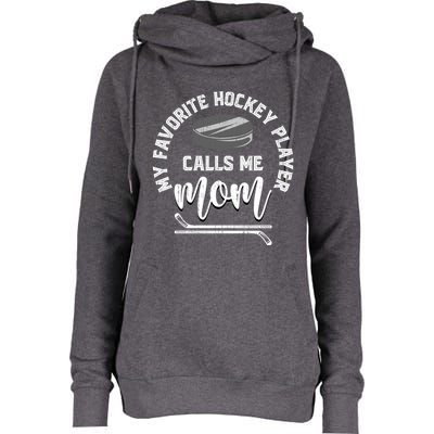 Mothers Day Hockey Fan Hockey Player Mom Sport Hockey Gift Womens Funnel Neck Pullover Hood