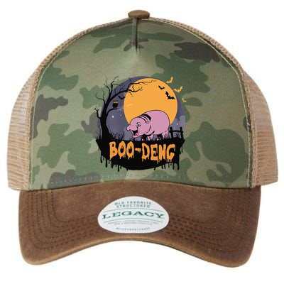 Moo Deng Halloween Boo Deng Halloween Legacy Tie Dye Trucker Hat