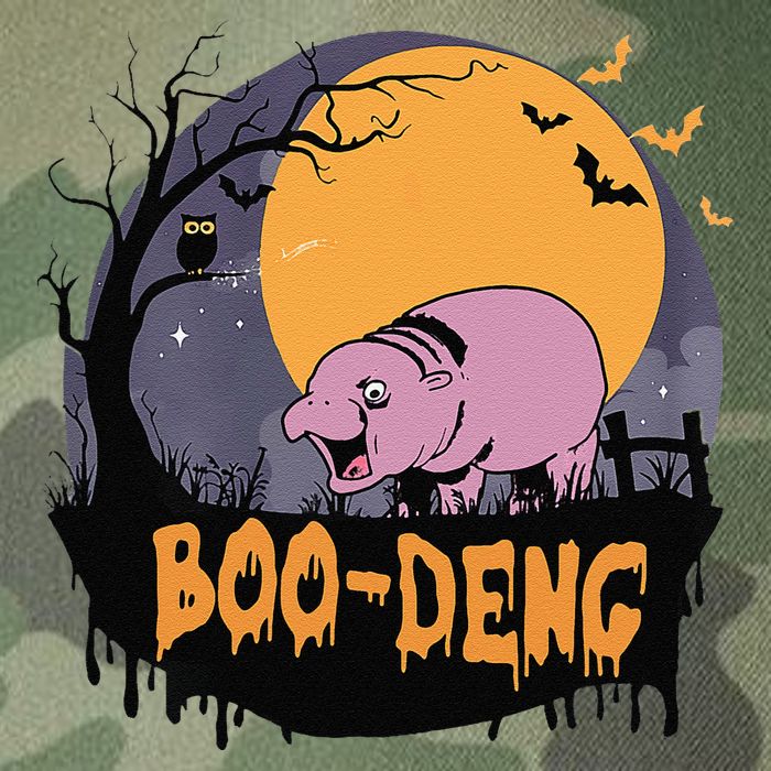 Moo Deng Halloween Boo Deng Halloween Legacy Tie Dye Trucker Hat