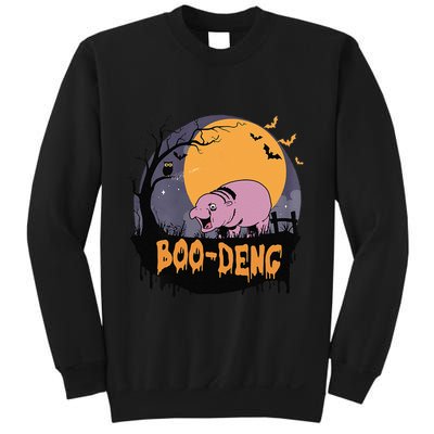 Moo Deng Halloween Boo Deng Halloween Sweatshirt