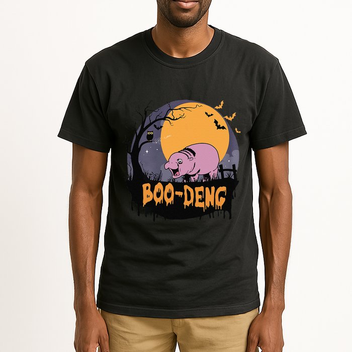 Moo Deng Halloween Boo Deng Halloween Tall T-Shirt