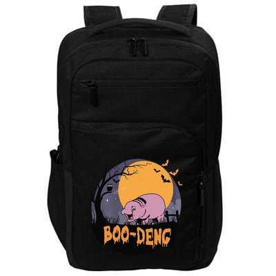 Moo Deng Halloween Boo Deng Halloween Impact Tech Backpack