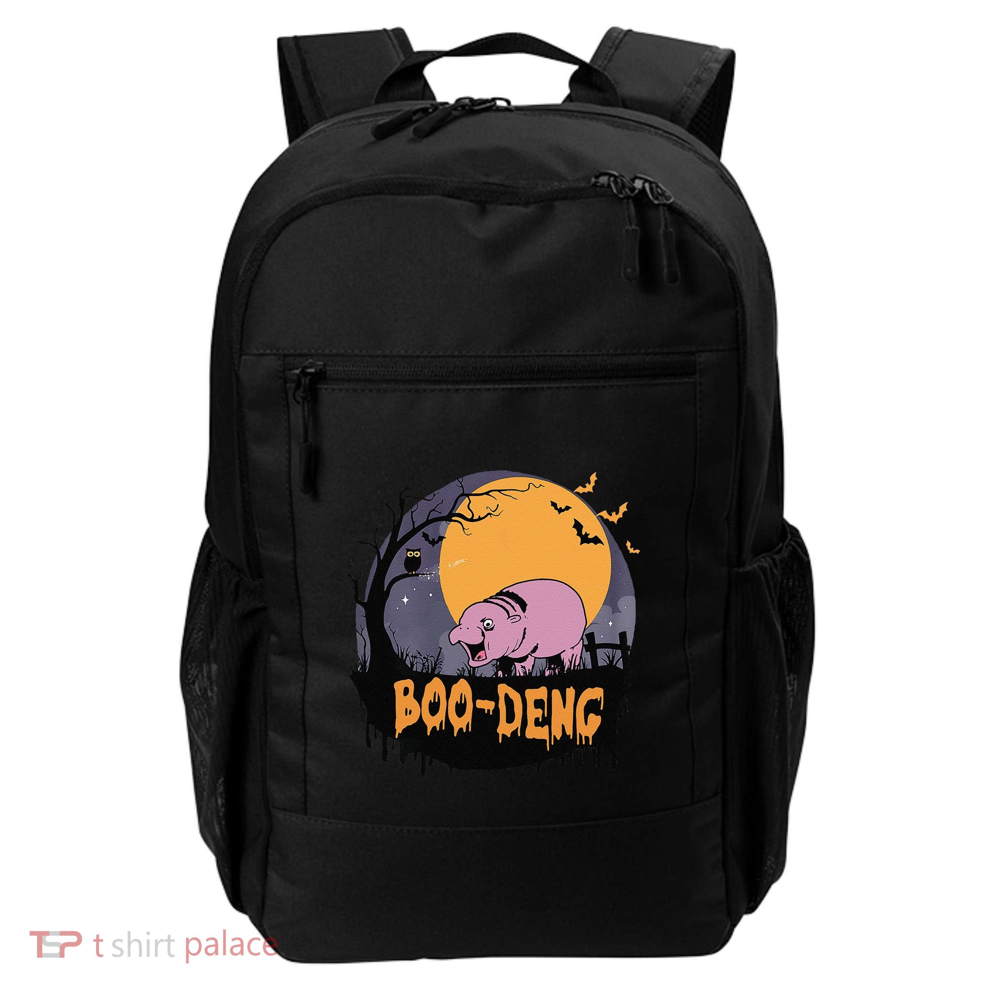 Moo Deng Halloween Boo Deng Halloween Backpack