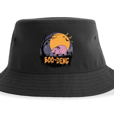 Moo Deng Halloween Boo Deng Halloween Sustainable Bucket Hat