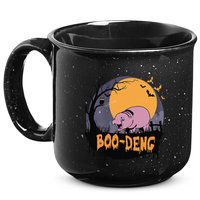 Moo Deng Halloween Boo Deng Halloween 15oz Campfire Ceramic Mug