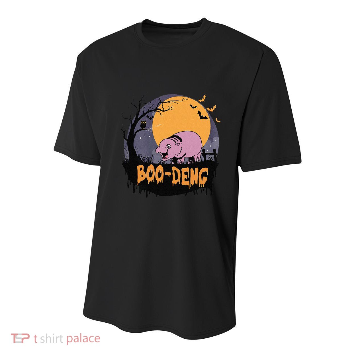 Moo Deng Halloween Boo Deng Halloween Youth Performance Sprint T-Shirt