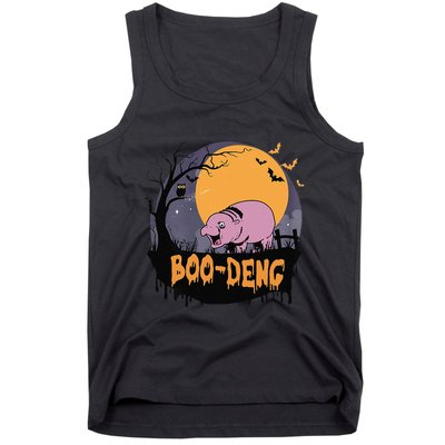 Moo Deng Halloween Boo Deng Halloween Tank Top