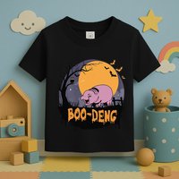 Moo Deng Halloween Boo Deng Halloween Toddler T-Shirt
