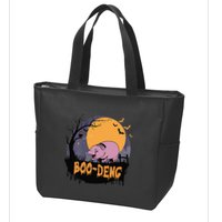 Moo Deng Halloween Boo Deng Halloween Zip Tote Bag