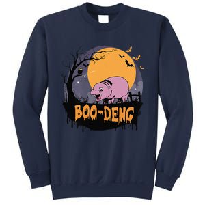 Moo Deng Halloween Boo Deng Halloween Sweatshirt