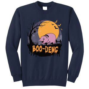 Moo Deng Halloween Boo Deng Halloween Tall Sweatshirt