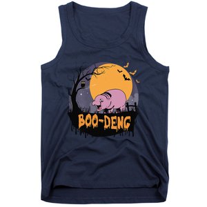 Moo Deng Halloween Boo Deng Halloween Tank Top